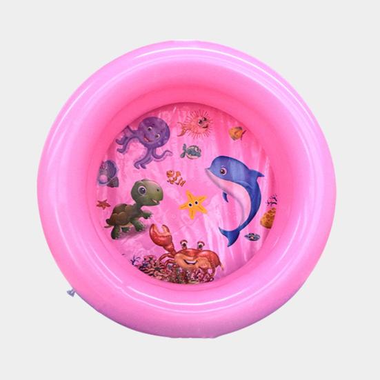 Водная игрушка синий/розовый экологически чистый утолщенный крытый открытый детский бассейн надувной плавательный