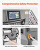 Electric Paper Cutter, Metal Programmable Paper Cutter Machine, 457 mm Cutting Width, 58 mm Cutting Thickness, Electric Hydraulic Guillotine Trimmer