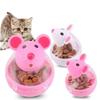Leaky Food Drum Feeder Snack Ball Cute Little Mouse Toy Cat Food Interactive Toy Slow Food Pet Toy Supplies