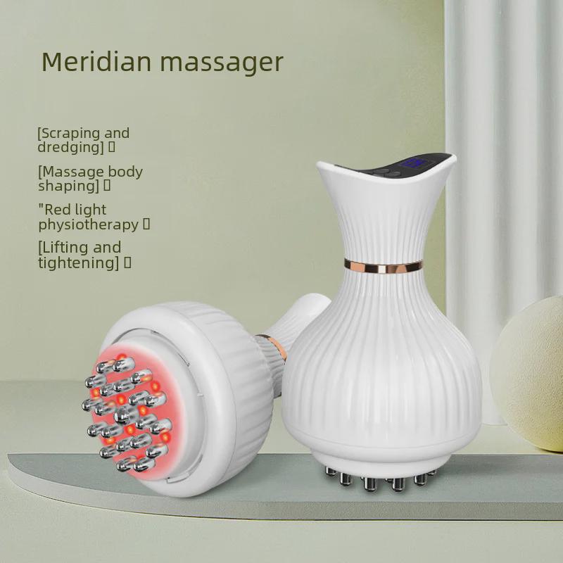 Electric Meridian Brush: Full Body Massage & Slimming Heat Scraping Tool