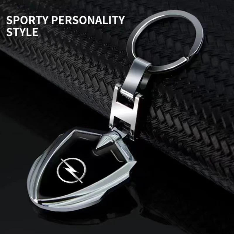 Personalized Metal Car Keychain Gift For Opel Astra j Insignia Astra g Corsa Zafira b Mokka Vivaro Meriva Car Accessories Kr8