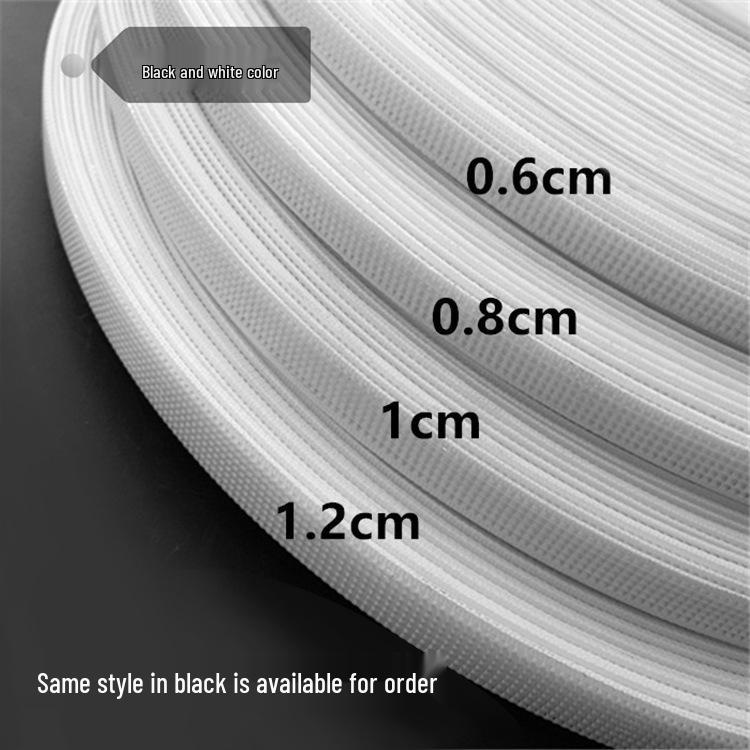 6M Sewable Low-Density Taiwan Fish Bone Trim for Wedding and Evening Gowns - Soft Polyester Shaping Strip