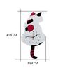 Wall Clock Creative DIY Cat Acrylic Wall Clock with Swing Tail Pendulum for Living Room Bedroom Kitchen Home Décor