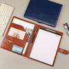Multifunctional A4 Conference Folder Business Stationery Folder Leather Contract File Folders