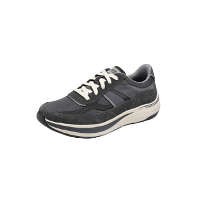Skechers Decklan Удобные Универсальные Дышащие Легкие Низкие Беговые Кроссовки Мужские Кроссовки Серый 205358-CHAR