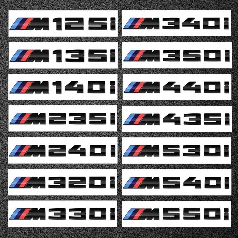 For BMW M power new emblems badge logo M125i M135i M140i M235i M240i M320i M330i M340i M350i M440i M435i M530i M540i M550i ABS DL8