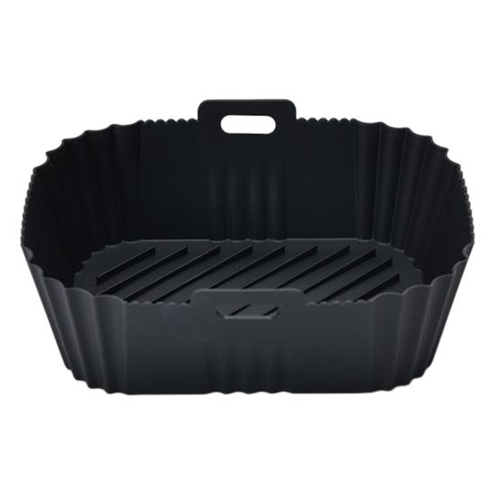 Silicone Air Fryer Liners for Ninja SL400UK Non-Stick Baking Tray Reusable Air Fryer Basket Kitchen Cooking Accessory