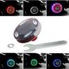 Solar Energy Auto Flash LED Car Wheel Hub Tire Tyre Cap Light Lamp 15 Mode