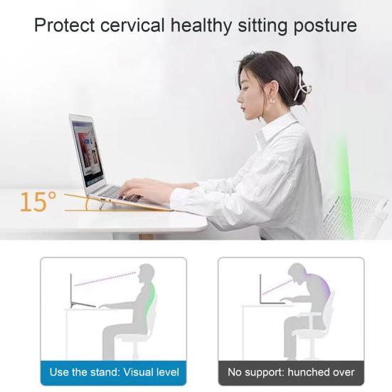 1 пара складных подставок для ноутбука, мини-размер, универсальная портативная подставка для ноутбука, регулируемый кронштейн для охлаждения