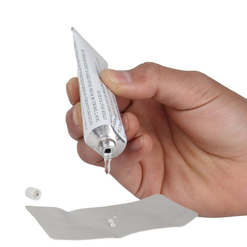 Клей для ПВХ 30 мл Клей-латка для ремонта проколов Ремонтный набор Водонепроницаемый для ПВХ лодок Надувных игрушек Плавательного круга Каяка