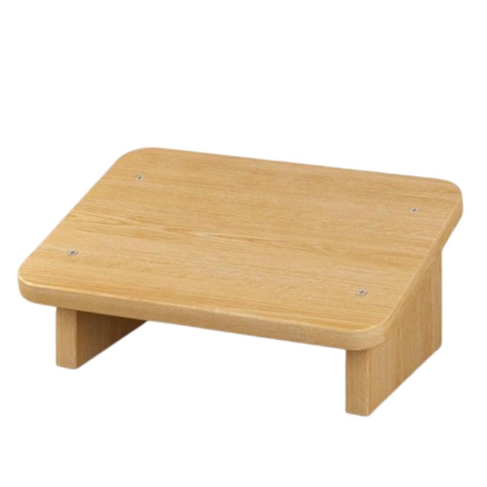 Nursing Step Leg Foot Stool Wooden Foot Pedal Mat Space Saving Desk Footstool Posture Correction