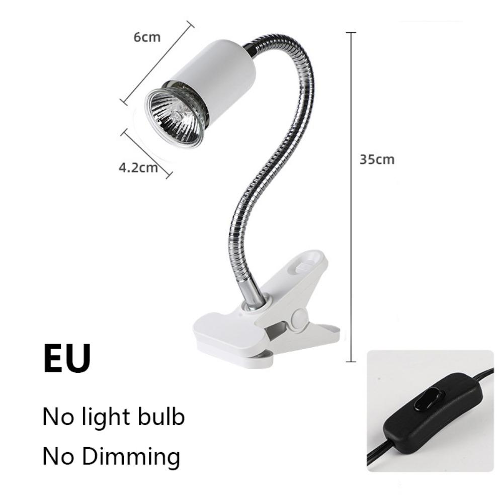 Вращающийся на 360 градусов нагревательный светильник для рептилий UVA+UVB-лампа с зажимом, держатель лампы с зажимом для черепах