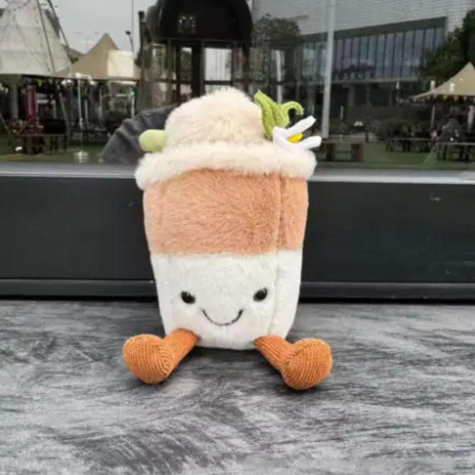 Simulated Stuffed Fruit And Vegetable Soft Cute Cartoon Plush Toys Lemon Pumpkin For Baby Kids Appease Soother Toy Gifts