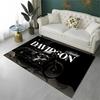 Ретро H-Harleys Racing Moto Нескользящий ковер для гостиной, спальни, игровой комнаты, мягкий коврик для пола, домашний декор, ковер для детской комнаты