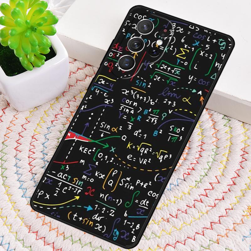 Чехол для телефона с формулами по физике, науке, математике для Samsung Galaxy note 10 pro S26 S25 S24 S23 S22 Ultra Plus S21S20 Ударопрочный чехол