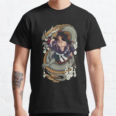 Плюс размер S-3XL Demon Slayer Kokushibo принтованная футболка мужские топы модная одежда футболки