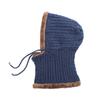 New Unisex Winter Knitted Hat Neck Protection Beanie Cap Add Fur Lined Warm Hats For Men & Women Balaclava Cap