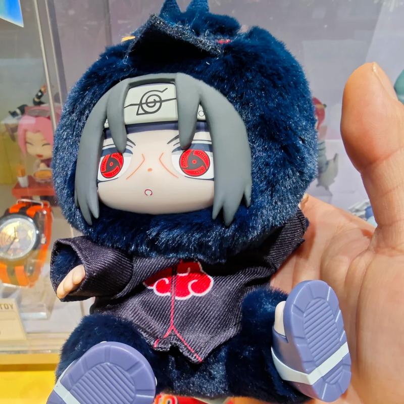 В наличии Eaki Naruto V2 Слепой бокс Shippuden Вечеринка Зверей Пижамы Naruto kawai Аниме Подвижная Фигурка Итачи Узумаки Рождественский Подарок
