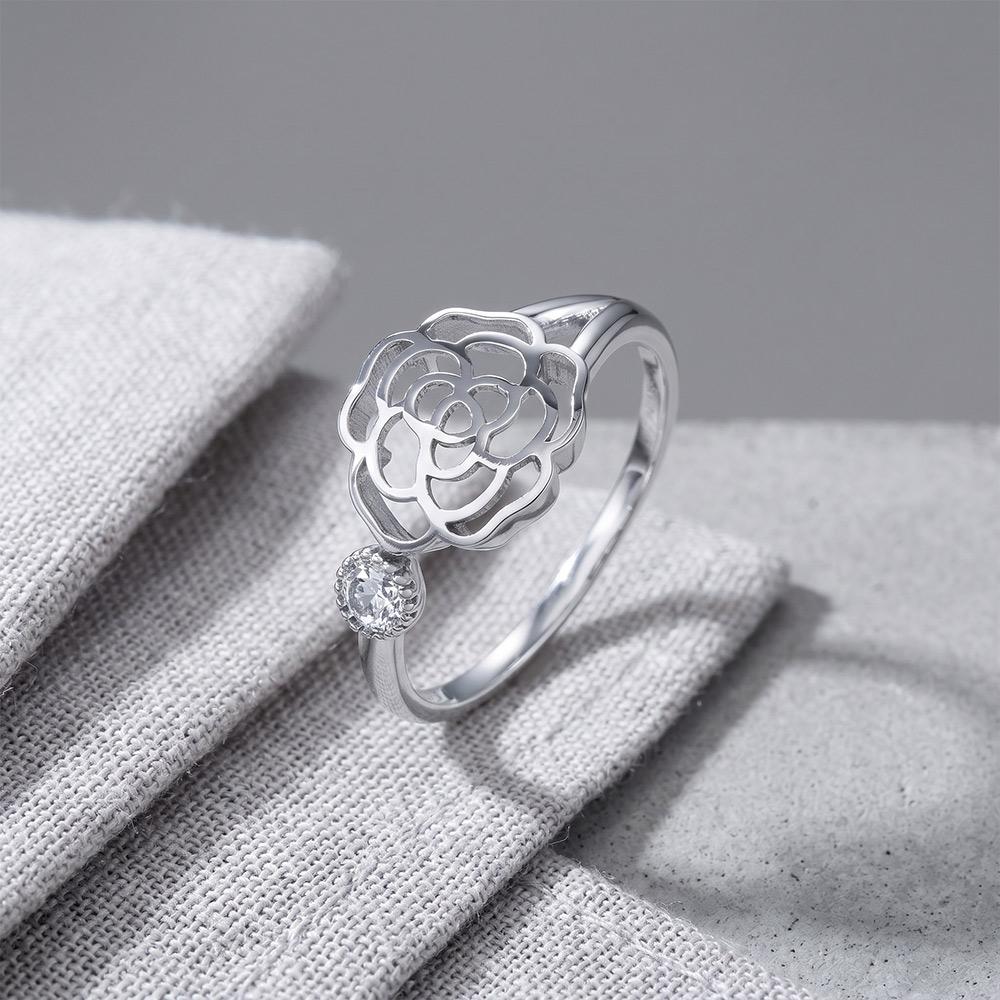 Helene Jewelry Серебро 925 Роза Кольцо Мисс (Тип C)
