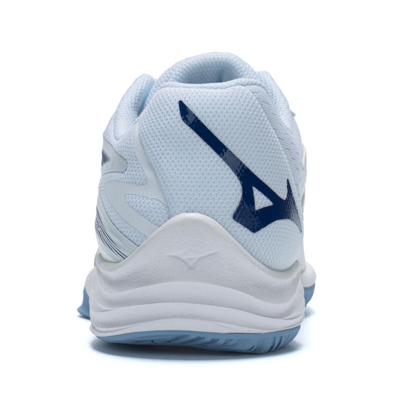 Mizuno Lightning Star Z7 Jr. Модные нескользящие кроссовки для тренировок с низким верхом, унисекс, ледниково-голубые V1GD230397