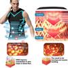 Новая версия жилета Energxcel Ionic Shaping Vest, удобная и дышащая ткань Ice-Silk для мужчин, помогающая создать идеальное тело