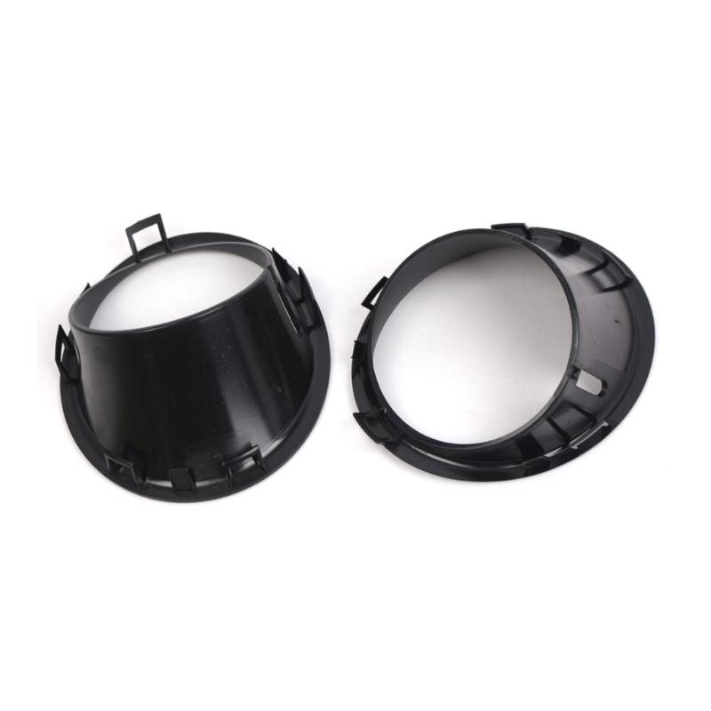 For R55 R56 R57 51112753661 51112753662 Front Fog Light Trim Rings Guards Headlight Protector Surround Cover Waterproof
