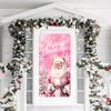Рождественский флаг Санта-Клауса Navidad Natal Noel Елка Флаг-баннер для подвешивания на дверь Рождественские украшения для дома 2025 Новый год 2025