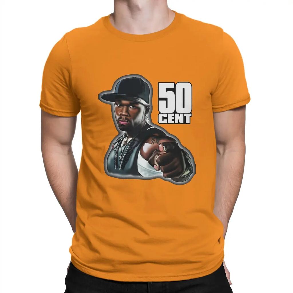Popular American Rap Singer Special TShirt 50 Cent Casual T Shirt Newest T-shirt For Adult Unisex