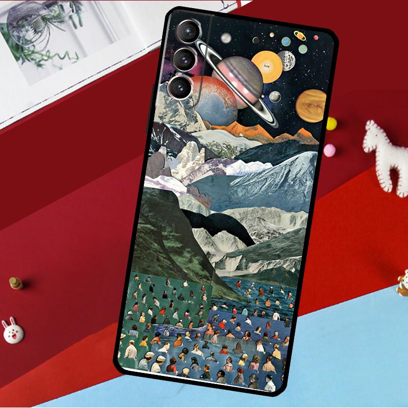 Арт Эстетичный Триповый Психоделический Чехол Для Samsung Galaxy S26 S25 S24 S21 S22 S23 Ultra S10 Plus S20 FE S25 FE Чехол для Телефона