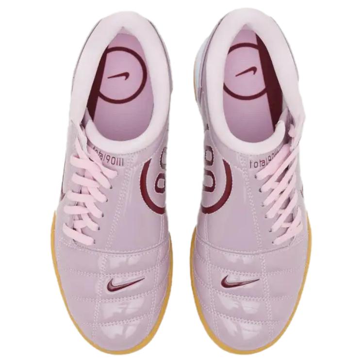 Nike Total 90 3 SP Пак из лакированной кожи - Розовый пенопласт/Жвачка Женские кроссовки Белый/Жвачка/Средне-коричневый IB5666-602