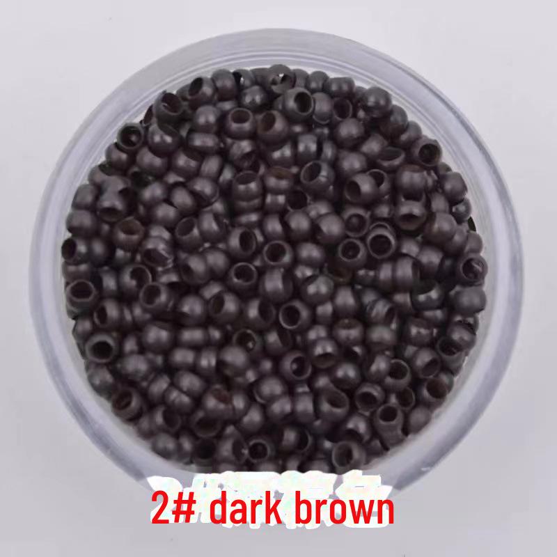 Микрокольца для наращивания волос из наномеди 2,5 мм - 1000 шт.