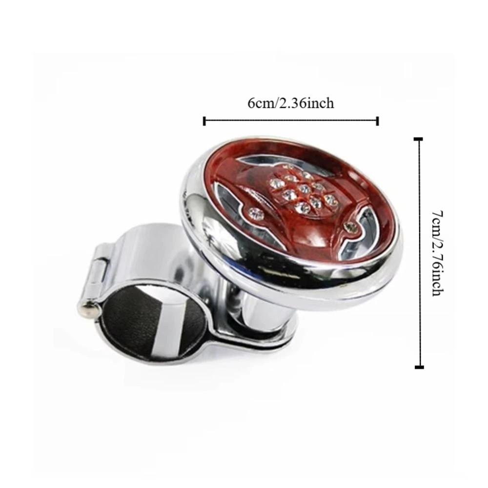 ABS Steering Wheel Spinner Knob Rotating Car Accessories Universal Steering Wheel Ball Handle Auto