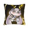 Decorative Pillow Cover Trickcal CChibi Go Games Merchandise Bed  Pillow Case Cover Square Style MultiSize