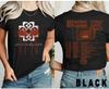 ГОРЯЧИЙ!!! Футболка Breaking Benjamin Three Days Grace, Футболка с датами тура, Унисекс футболка