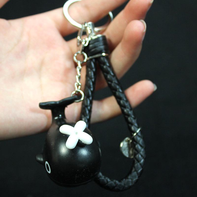 Светодиодный брелок-брелок для сумки в виде кита с фонариком