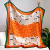 70 * 70cm New Silk Small Square Scarf For Women'S Neck Protection Professional Scarf Versatile Hair Tie Headscarf Scarf