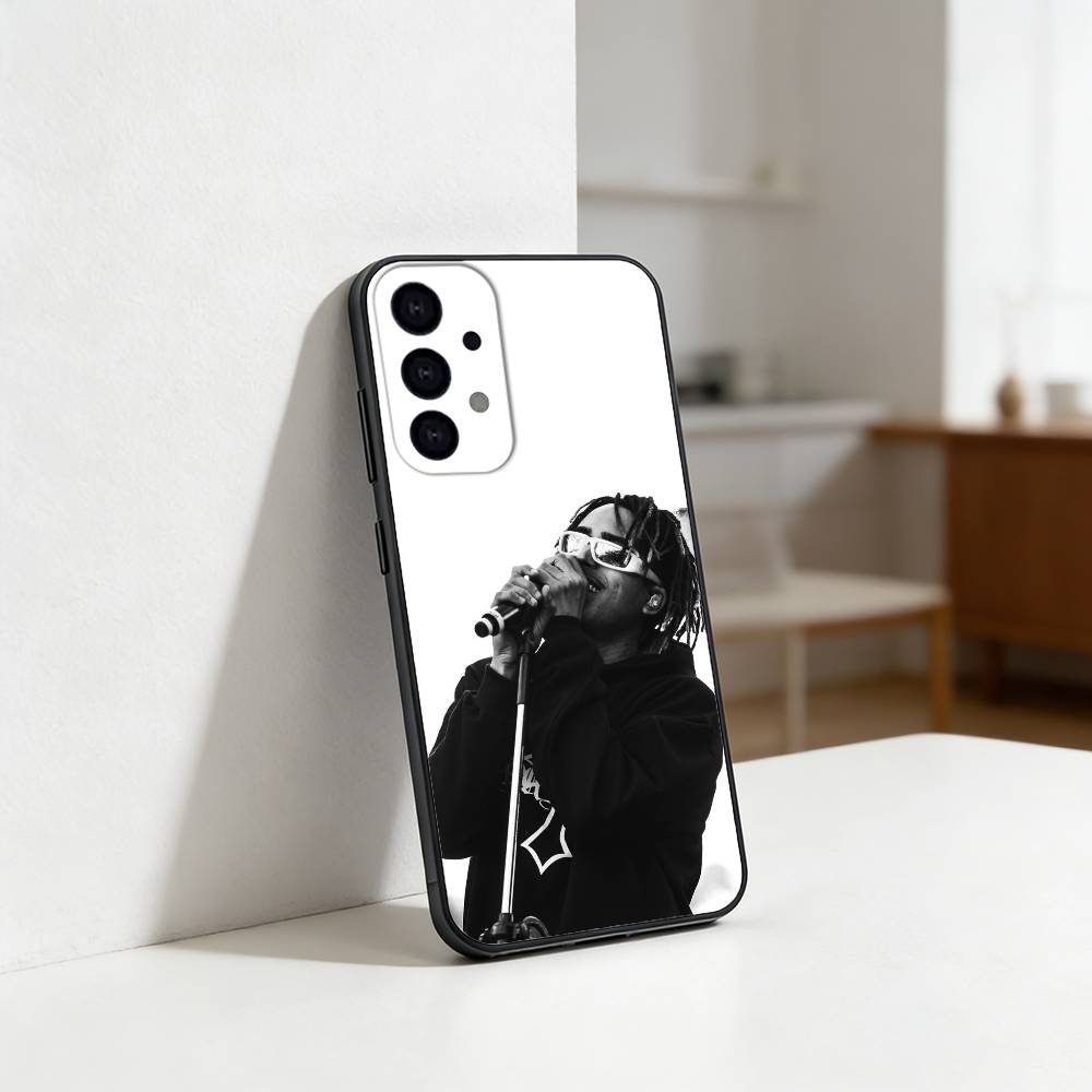 Rapper Matue 333 Phone Case For Samsung S25,24,23,22,30,21,10,9,Ultra,Plus,Lite Soft Black Case