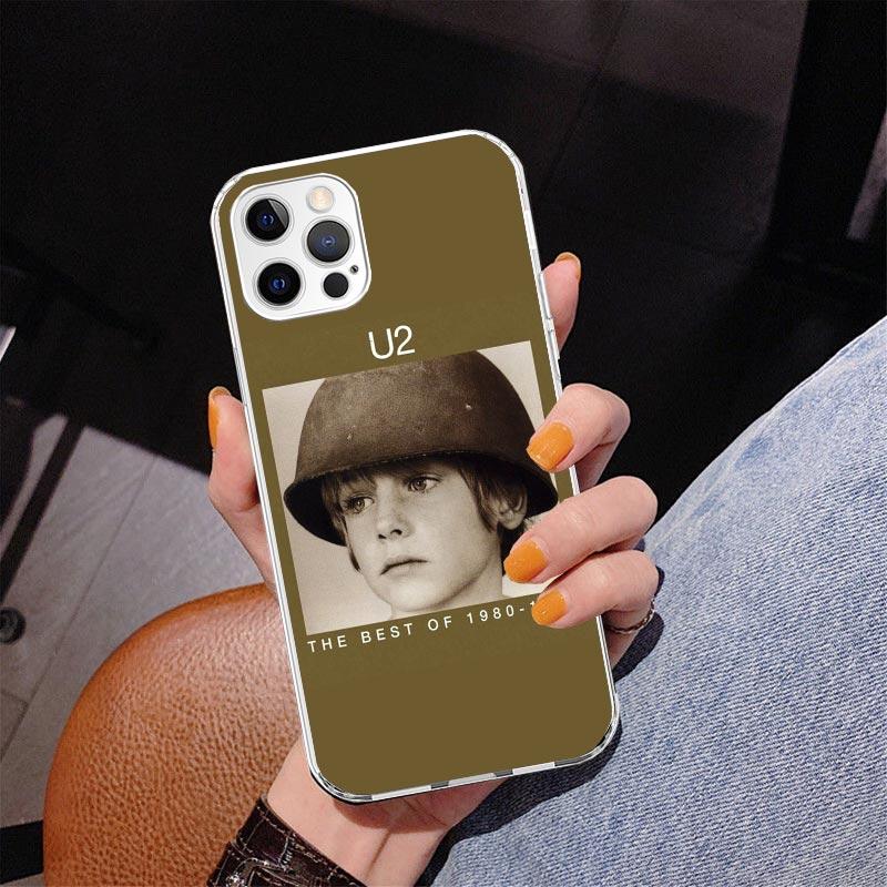 Band U-U2 Rock Phone Case For iPhone 17 Air 16 Pro Max 16E 15 + 14 Plus 11 12 13 Mini 7 8 SE Gift Print Cover Fundas