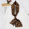 Ladies' Versatile Trendy Simulation Silk Long Strip Print New Binding Bag Travel Sunscreen Party Beach Scarf