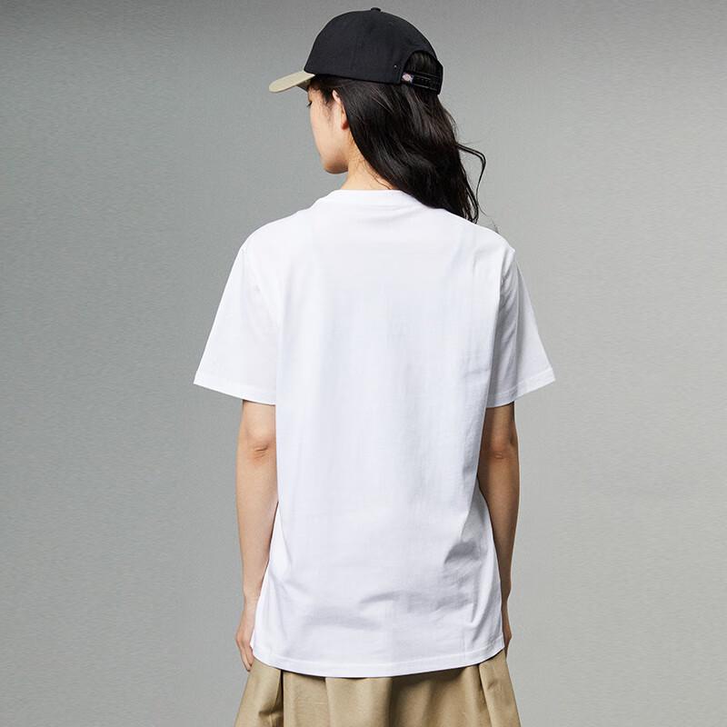 Унисекс футболка Dickies с большим логотипом, с круглым вырезом, с коротким рукавом