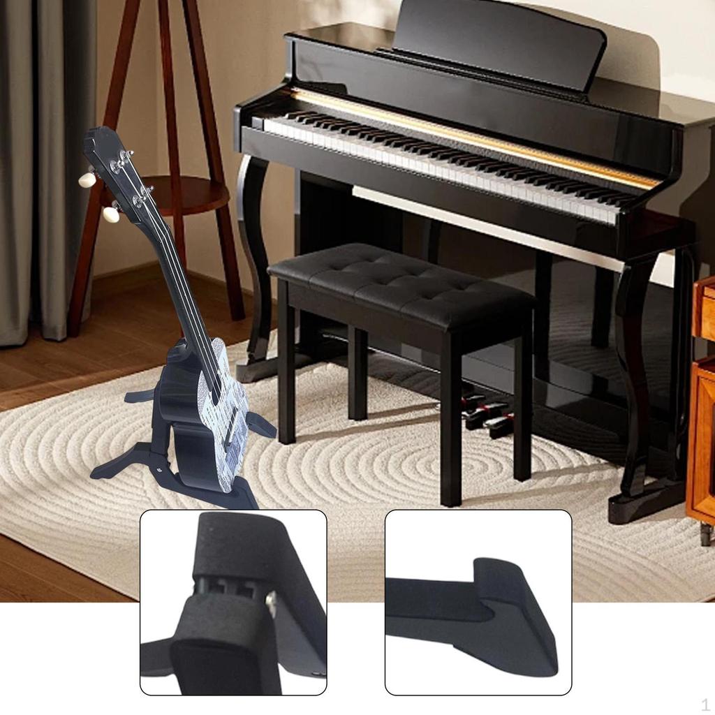 Складная гитарная стойка А-образной рамы Портативный держатель Аксессуары для музыкальных инструментов для акустической