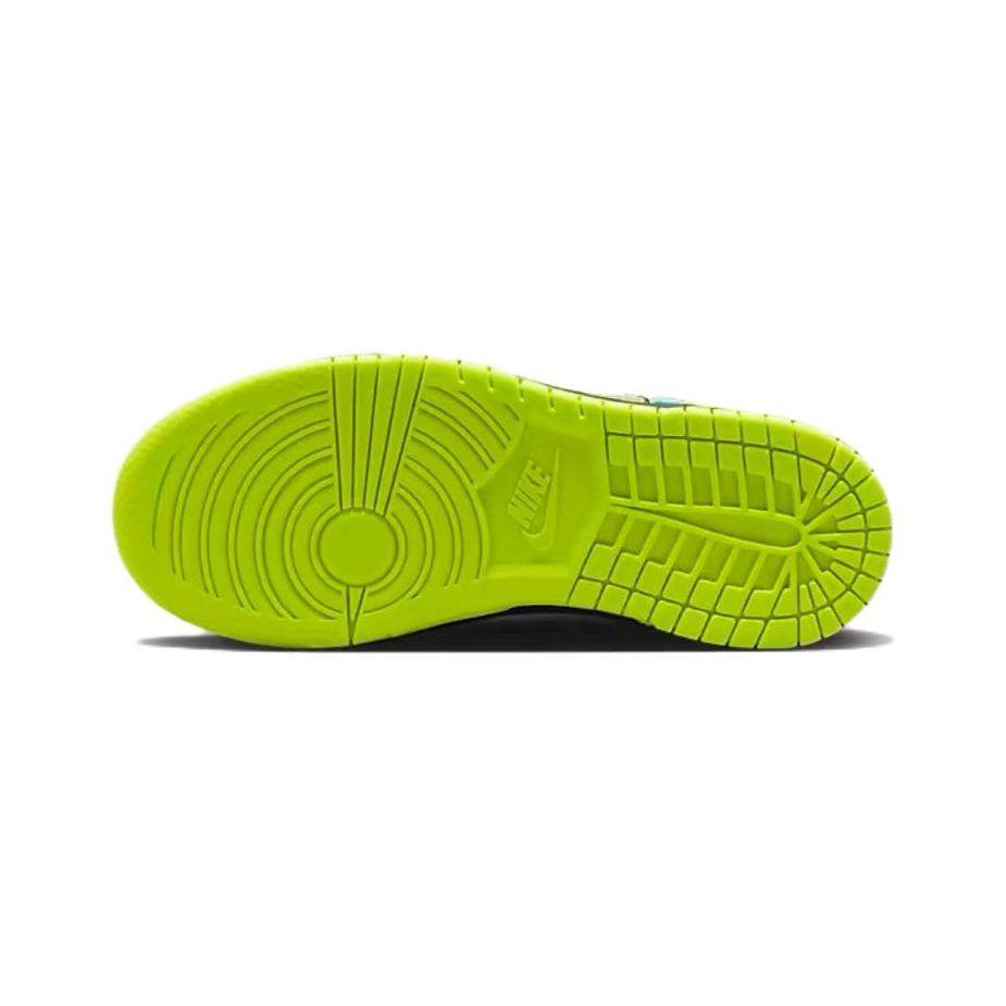 Nike Детские кроссовки Dunk Low SE PS Lets Dance Разноцветные Черный Балтийско-Синий DV1695-900