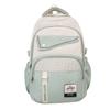 Цветной блок школьный рюкзак для школьников большой емкости рюкзак для пар женский рюкзак мужской дорожный рюкзак