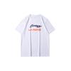 Li Ning Sports Fashion Series Letter Print Short Sleeve T-Shirt Men Tops White AHSQ451-1