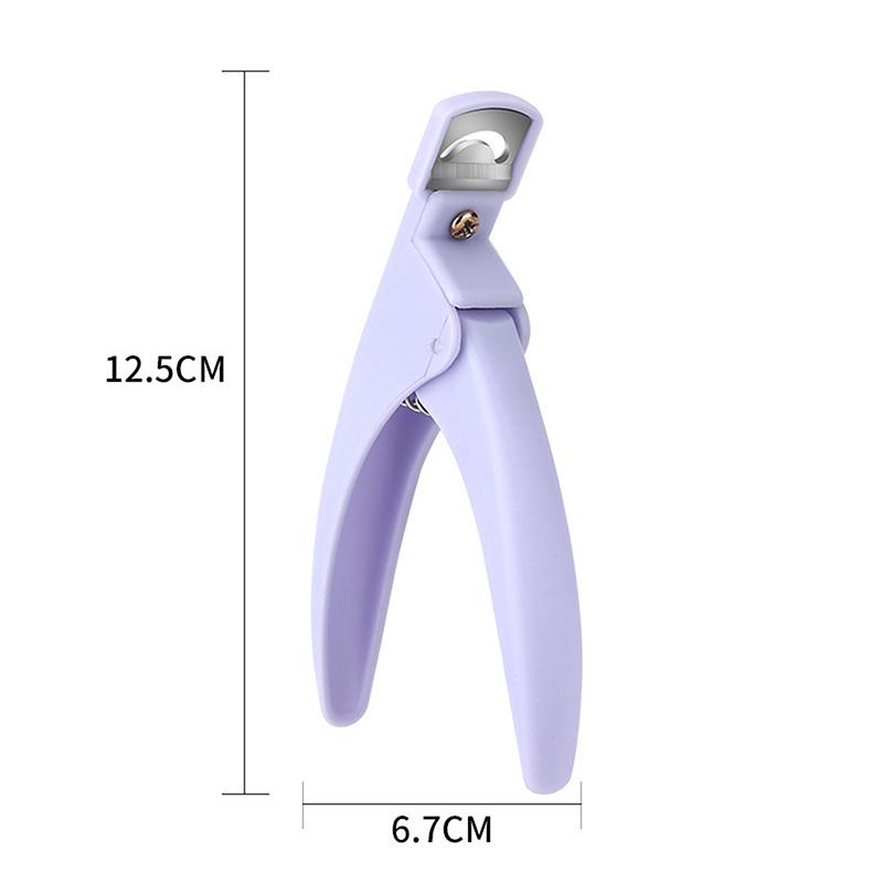 Кусачки для накладных ногтей Профессиональные кусачки для ногтей с прямым лезвием Кусачки для акриловых ногтей Маникюрные кусачки для накладных ногтей Гильотина