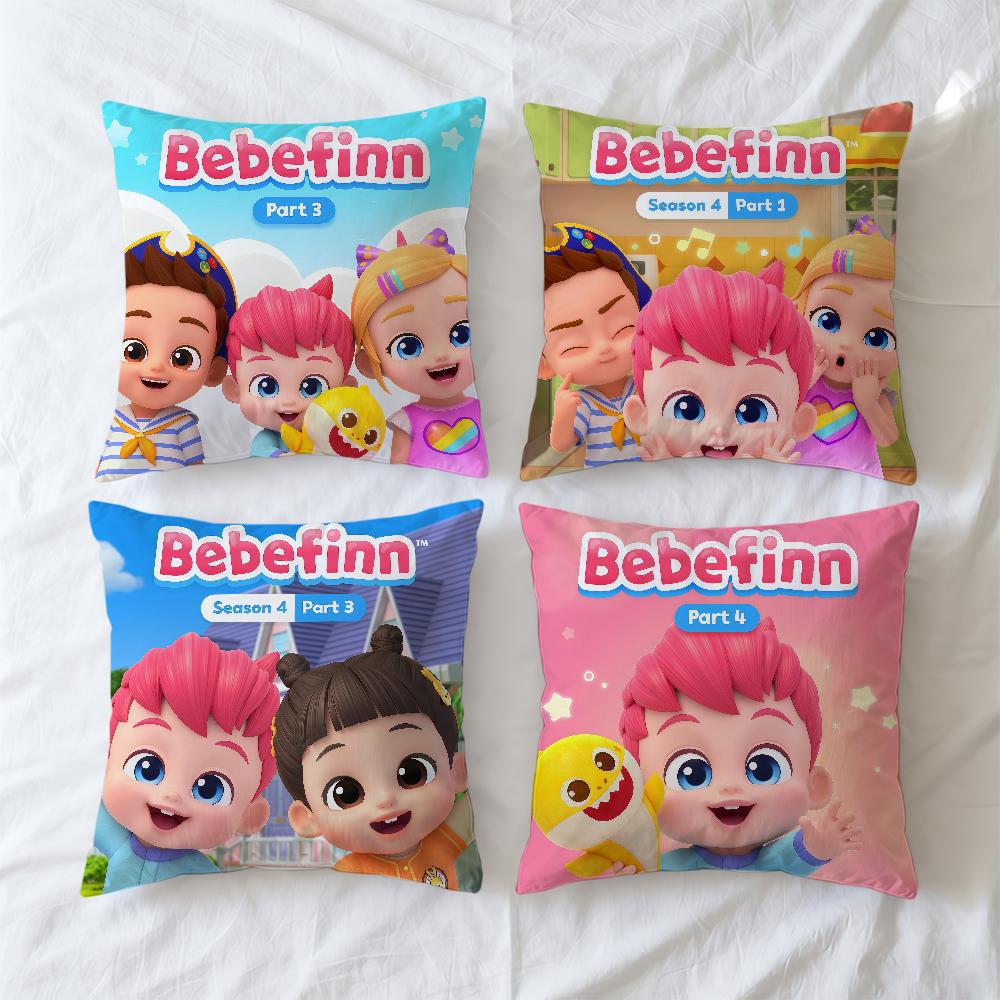 Мультяшная Подушка B-BebefinnS-ES Чехол Квадратный Декоративный Наволочка для Подушки-Пледа Диван Кровать Гостиная День Рождения Милый Подарок на Годовщину