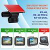 Для ROVE Клейкое крепление для R2-4K R2-4K PRO и R2-4K Dual Видеорегистраторов Приклеиваемое Крепление Запасная Клейкая Электростатическая Пленка