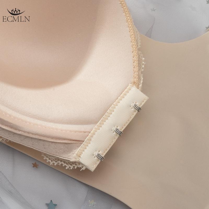 Front Buckle Plus Size Bra Underwear Lace Sexy Push Up Bra No Steel Ring Women's Underwear Bra
