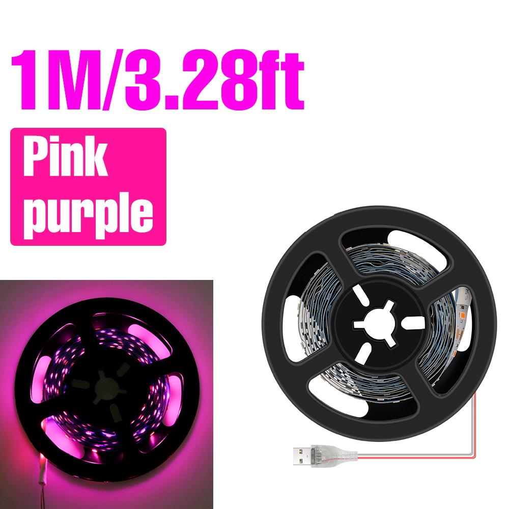 USB LED Plant Grow Light Strip 5V Full Spectrum Seeds Growth Cultivation Lamp Bar Greenhouse Tent Vegs Fill Lighting Waterproof