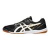 Asics Attack Hyperbeat 4 Минималистичные Удобные Модные Трендовые Прочные Функциональные Низкие Кроссовки для настольного тенниса Мужские кроссовки Черные Белые 1073A056-001